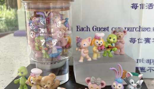 【香港ディズニー】ダッフィー&フレンズのつめつめフィギュア！